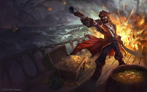 Gangplank: The Saltwater Scourge - AOE dd Gangplank: The Saltwater Scourge - AOE dd